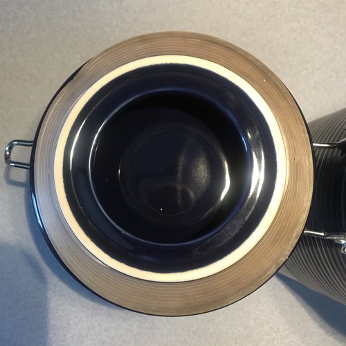 HD Designs Ceramic Crock Blue 8 in - Picture 8 of 12