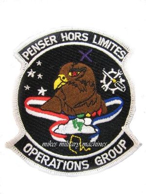 USAF Black Ops Penser Hors Limites Groom Lake Area 51 Special Project Patch New