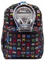 Elementary School Backpack Kids Video Gamer Icons With Bonus Headphones 17 Inch on sale Elementary School Backpack Kids Video Gamer Icons With Bonus Headphones 17 Inch on sale