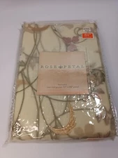 New Rose Petal One Rod Pocket Panel Bed Bath & Beyond 84" Length by 55" Sheer