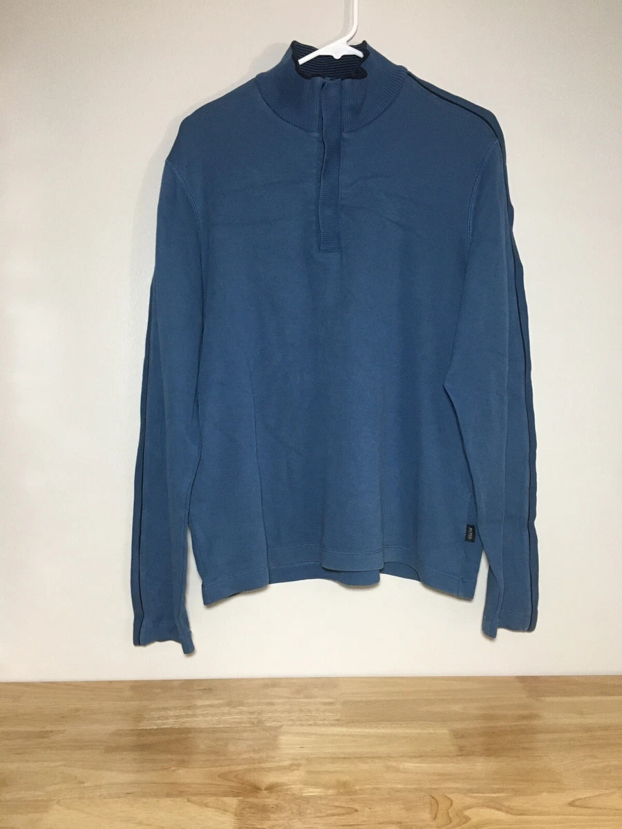 Hugo boss top blue sweater