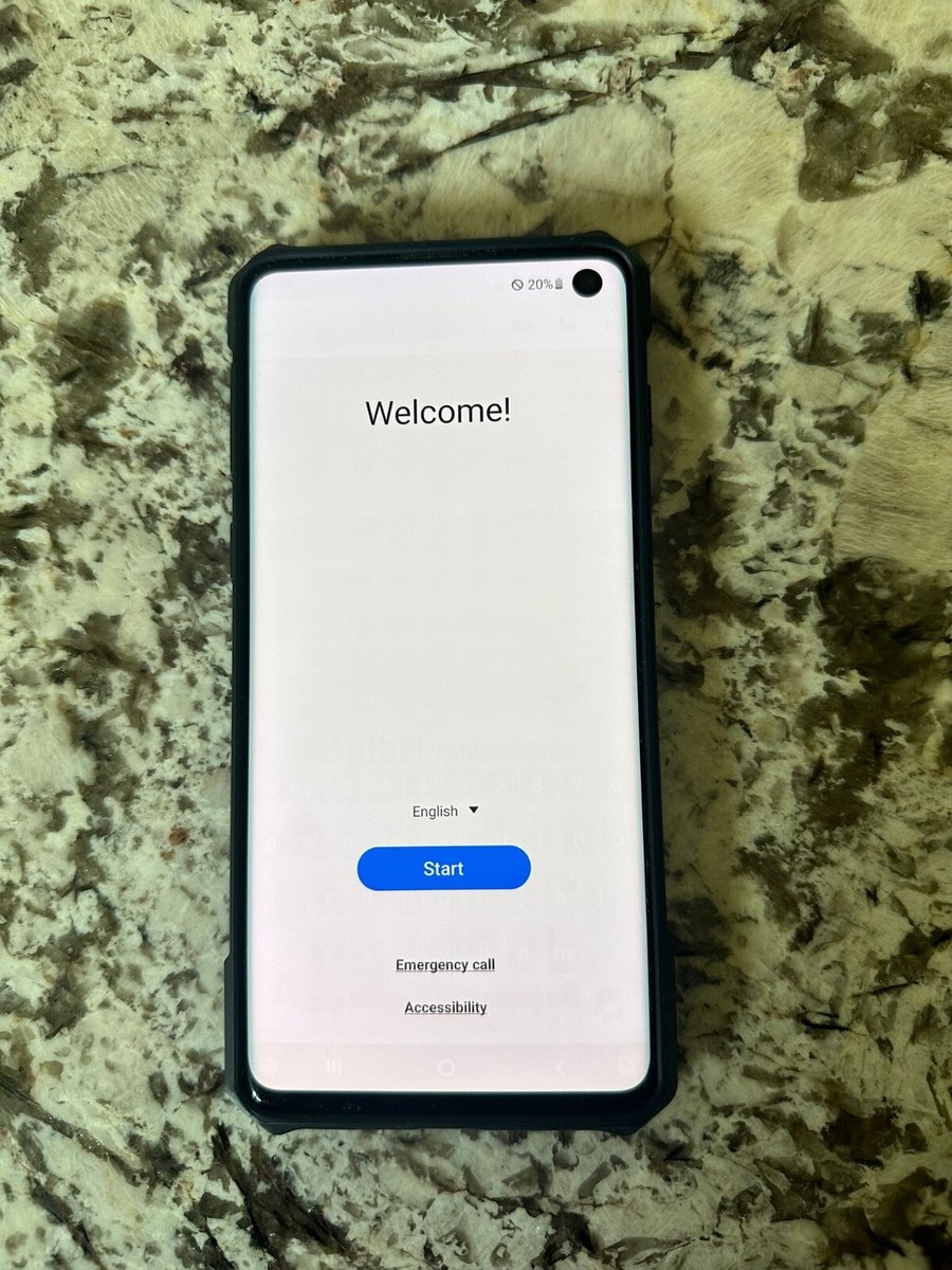 Samsung Galaxy S10 SM-G973 - 128GB - Prism Blue (Unlocked) (Dual