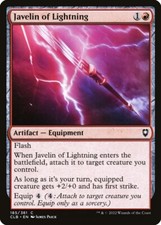Javelin of Lightning (185/1080) Commander Legends Battle for Baldur's Gate LP