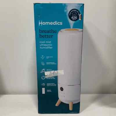 Homedics Ultrasonic Humidifier - Large Deluxe Air Humidifiers