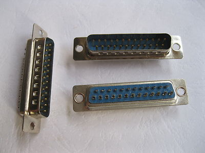 20 Pcs D-Sub 25 pin Male Solder Connector New