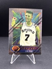1994-95 Topps Finest with Coating J.R. Reid San Antonio Spurs #35