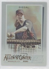 2020 Topps Allen & Ginter's Hot Box Silver Portrait Justine Siegal #228 0y59