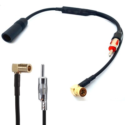 DAB+ Antenne Autoradio Splitter Adapter passt für JVC Kenwood Sony Alpine Pionee