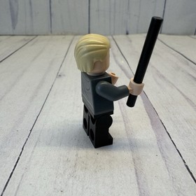 LEGO Harry Potter Minifigure Draco Malfoy #4841 Authentic (hp115) Preowned Wand
