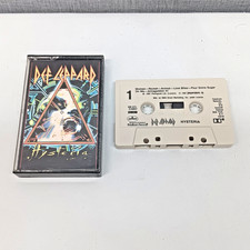 Def Leppard Hysteria Cassette BMG Club Edition Chrome Tape Tested Vintage 80s