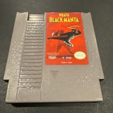 Wrath of the Black Manta - Nintendo NES Authentic