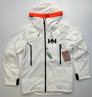 Men's HELLY HANSEN Sogn Shell 2.0 Ski Shell Jacket WHITE