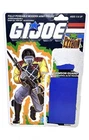 Vintage 1988 G.I. JOE PYTHON CRIMSON GUARD ACTION FIGURE FULL  CARDBACK HASBRO!