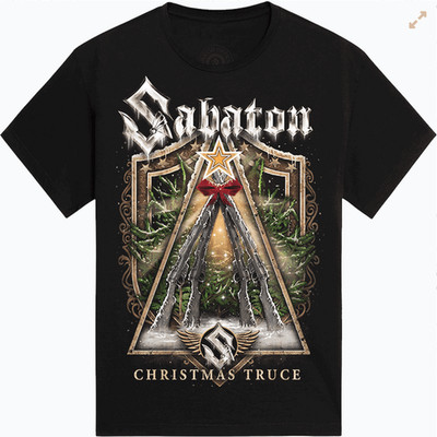 Sabaton - Christmas Truce: Rifle Tree  Fan Shirt in XXL (ist eher XL) aus Cottom