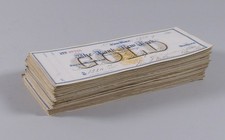 Lot of 232 The Bank of New York "Gold" Canceled Checks 1868-1969, 1871-1872