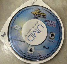 Sony PSP UMD Hannah Montana Rock the Show  game
