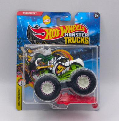 Hot Wheels Monster Truck Rhinomite Half Hazards 3/4