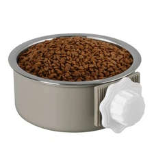 Pet Supplies Feeding Station Cage Feeder Bowl Hanging Bowls Bird Wall Mounted