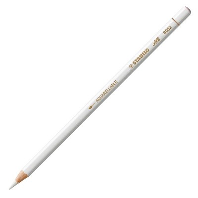 STABILO All White Pencil for Glass & Film Colored Grease Marking Pencil