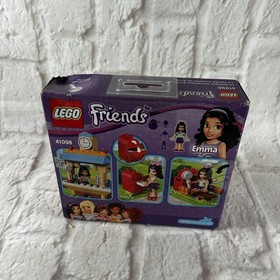 Lego FRIENDS Set 41098 EMMA'S TOURIST KIOSK mailbox clock RETIRED!