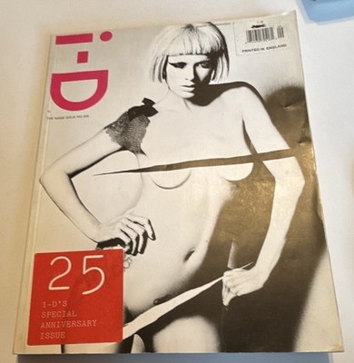 I-D Magazine #258 September 2005 25 Year Anniversary Issue Kate Moss