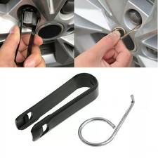 2Pcs Vehicle Car Wheel Lug Bolt Nut Center Cover Cap Extractor Removal Tool Kit
