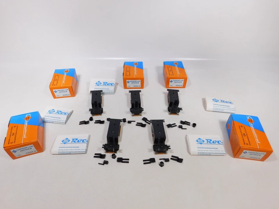 5X Roco H0 Gauge N Gauge 0 DC 4555 A 4555A Underfloor Drive Mint Box #DZ747-1 - Image 3 of 4