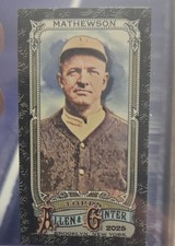 2025 Topps Allen & Ginter - Christy Mathewson #7 Mini Black Bordered