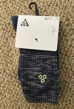 Nike ACG Crew Socks Everyday Cushioned FB3341 Blue Youth 3Y-5Y - Women's 4-6