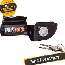 Pop & Lock PL3600 Black Manual Tailgate Lock for 97-11 Dakota & 06-09 Raider