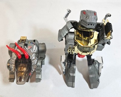 Vintage Transformers G1 Dinobots Grimlock & Slag Figuren Lot 1985 Hasbro Japan