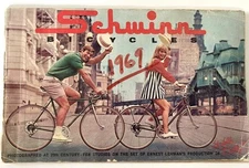 original 1969 Schwinn Bicycle CATALOG Paramount Sting-ray Cycle Truck Run-a-bout