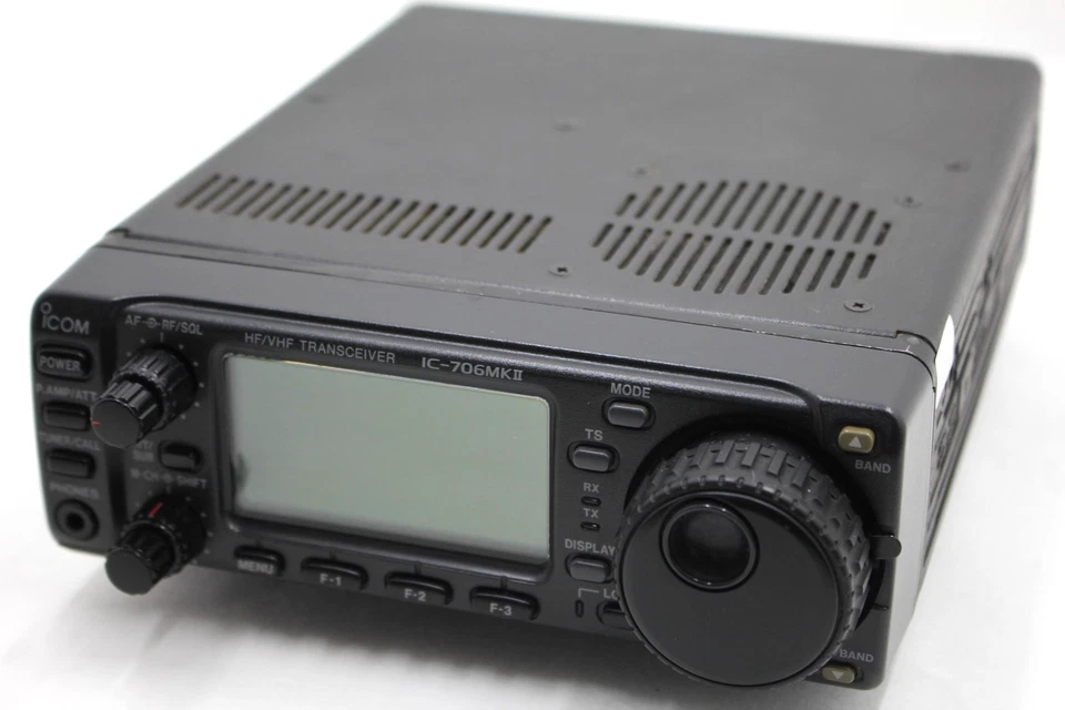 Transceptor MARS MOD ICOM IC-706 MKII HF/VHF 100W + Micrófono Buen Estado. Foto 3 de 4