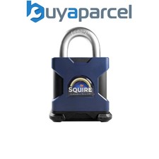 Squire SS65SBX SS65S Stronghold Solid Steel Padlock 65mm CEN5 Boxed HSQSS65SBX