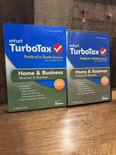 2013 Intuit TurboTax Home & Business Federal & State for PC & Mac CD