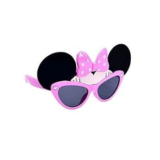 Disney Junior Minnie Mouse Pink Kids Sun-Staches Sunglasses