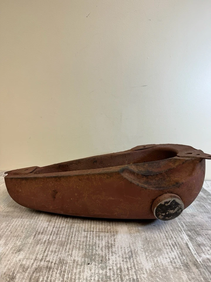 Nuevo de Lote Antiguo Harley Davidson 45 WLD WL WLA G ServiCar Cabeza Plana Aceite Combustible Gas Tanque Años 50 Foto 4 de 4