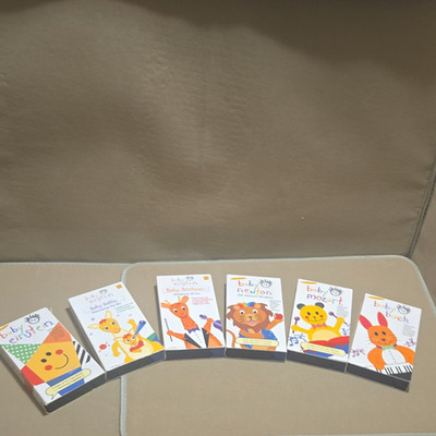 Baby Einstein VHS Lot: Galileo Beethoven Newton Mozart Bach 2003 NTSC FS NR