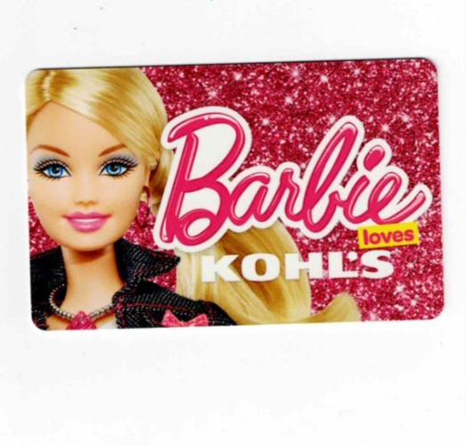 Kohl's Gift Card - Barbie - 2012 - Dolls - Barbie loves