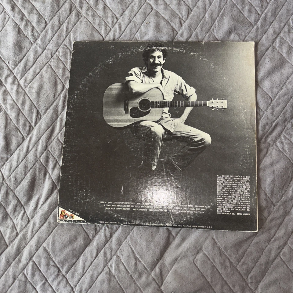 Jim Croce – Life And Times (1973) ABCX-769 / Vinyl, LP, Album, Stereo - Image 3 of 4