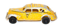 Arcade Cast Iron cast in Aluminum 1941 Lincoln Zephyr Taxi Original 1940s
