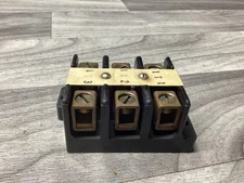 Square D 9080-U32  3-Pole Terminal Block #10-0 Wire 125 Amp #112N15*SI