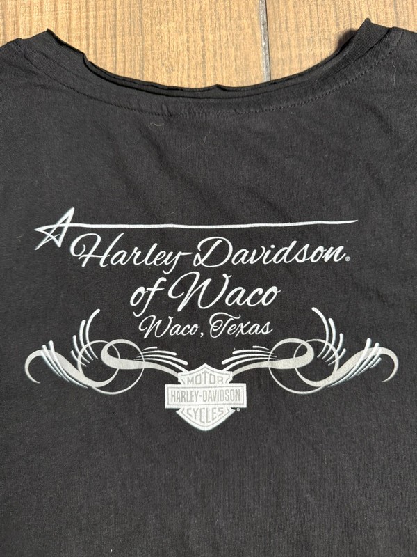 Harley-Davidson Women’s T-Shirt – Black, Size M image 5
