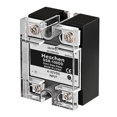 DC/DC Halbleiterrelais SSR-100DD 4 32 V DC Eingang 24 220 V DC Ausgang