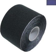HypaPlast Kinesiology Tape - Elastic Muscle Support Tape, 5cm x 5m, Black 1.60 per metre