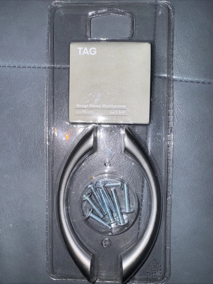 IKEA - TAG - 966.706.83 - Türgriffe - Mikael Warnhammar - Silber - NEU