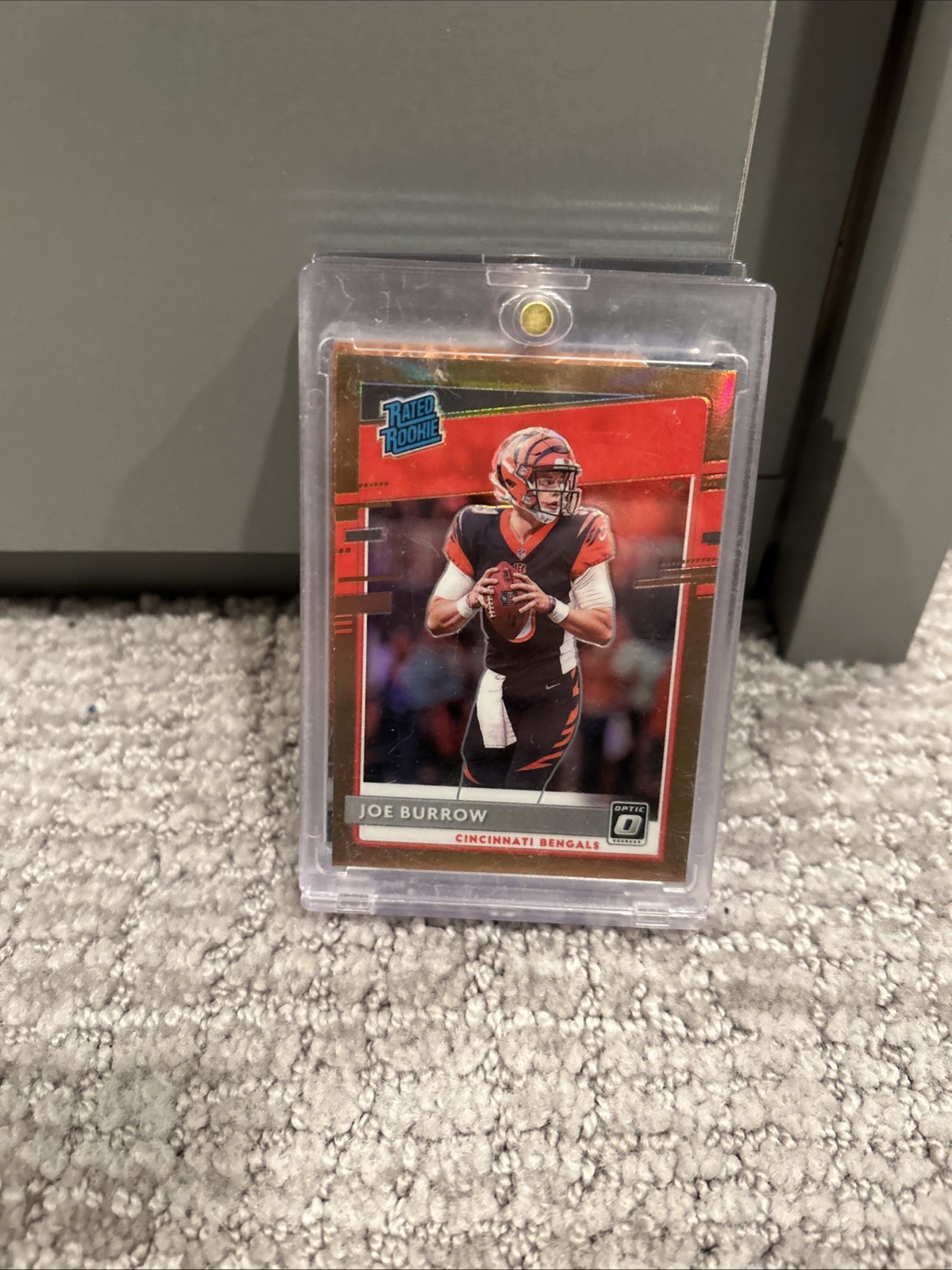 2020 Panini Donruss Optic - Rated Rookies Joe Burrow #151 Bronze Prizm (RC)