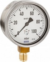 Gok Manometer 0-60Mbar Ag G1/2 D100 Radial