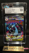 CGC GEM MINT 10 Mega Charizard X ex MA 223/193  MEGA Dream ex Pokemon Card JP①