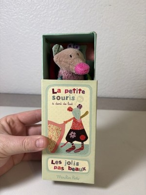 Moulin Roty ''Les Jolis Pas Beaux'' Tooth Fairy Mouse plush 